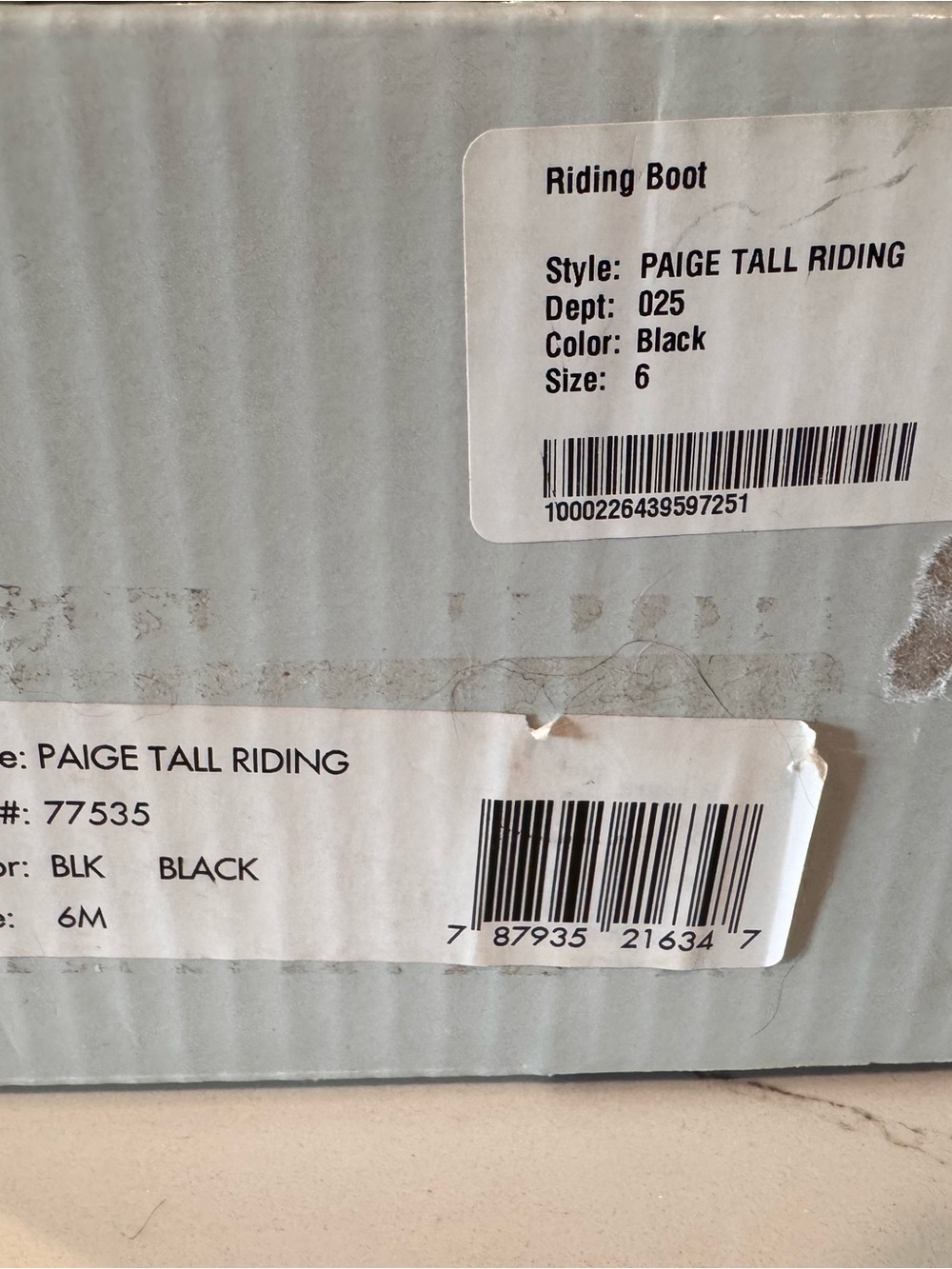 FRYE PAIGE Black Tall Riding Boots - Classic Equestrian Style - Picture 3 of 11